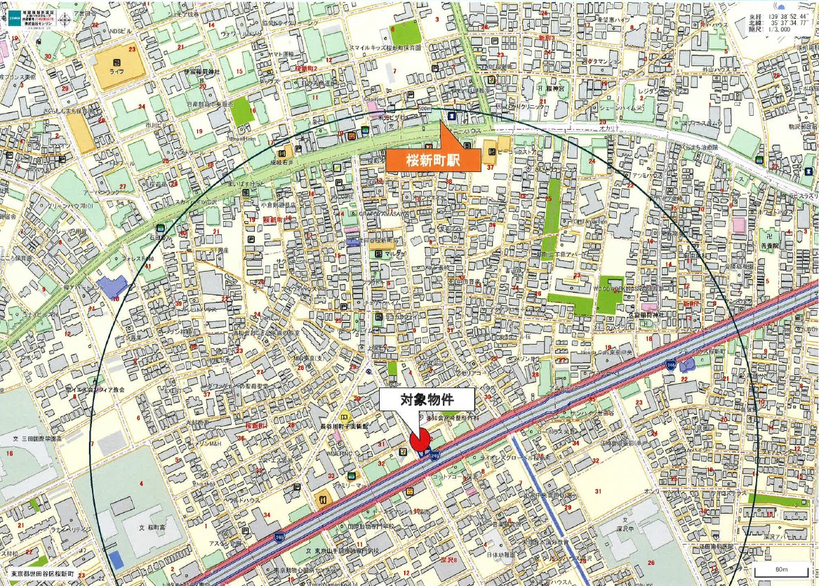 【計画】桜新町エリア・246沿い・2023年10月竣工